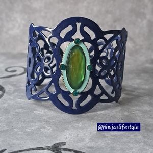 Avon Openwork Cuff Bracelet